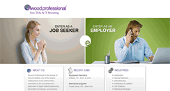 Desktop Screenshot of elwoodprofessional.com